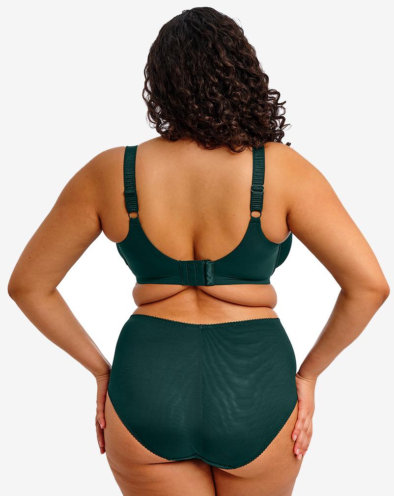 ELOMI Cate Allure bh groen side support voor gecentreerde pasvorm