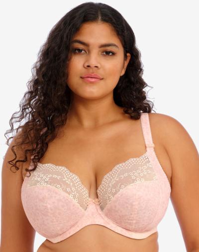 ELOMI Lucie beugelbh Pale blush lingerie voor curvy vrouwen