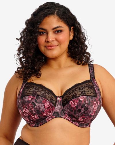 ELOMI Morgan beugelbh Dark romance dagelijkse bh met luxe look