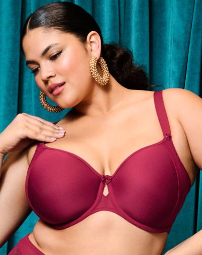 ELOMI Nerina spacer bh Rouge voorgevormd met beugel