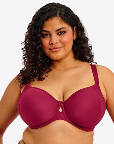 ELOMI Nerina spacer bh Rouge plus size bh met glad effect
