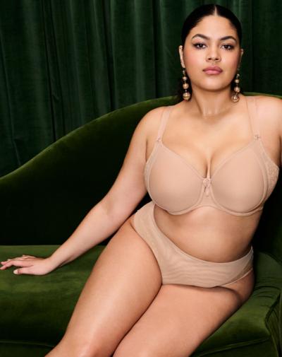 ELOMI Nerina spacer bh Sahara gladde cups voor natuurlijke vorm