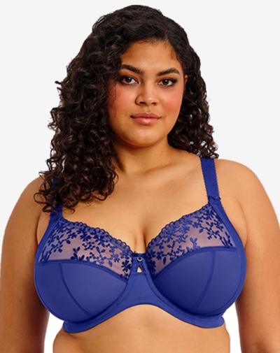ELOMI Zarla beugelbh Sapphire blauw natuurlijke vorm zonder extra vulling