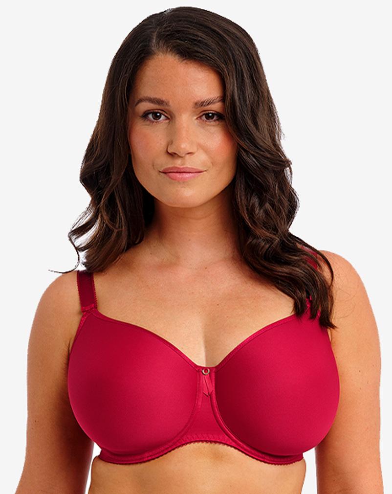 FANTASIE Rebecca Essentials T-shirt bh rood met spacer cups
