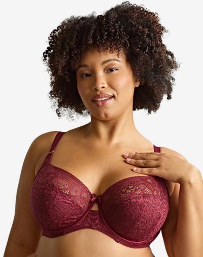 Panache Sculptresse Estel beugelbh cherry red niet-voorgevormd