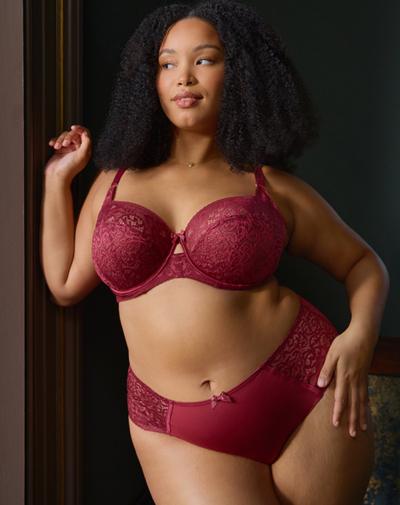 Panache Sculptresse Estel bh cherry red voor grote cupmaten