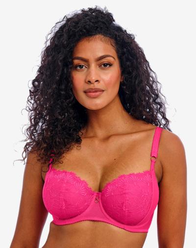 FREYA Fascinate balconette bh Hot Pink comfortabele beugelbh met steun