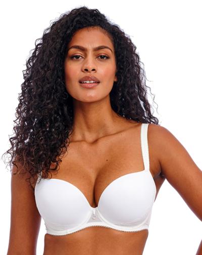 FREYA Fascinate T-shirt bh Wit elegante lingerie met beugel