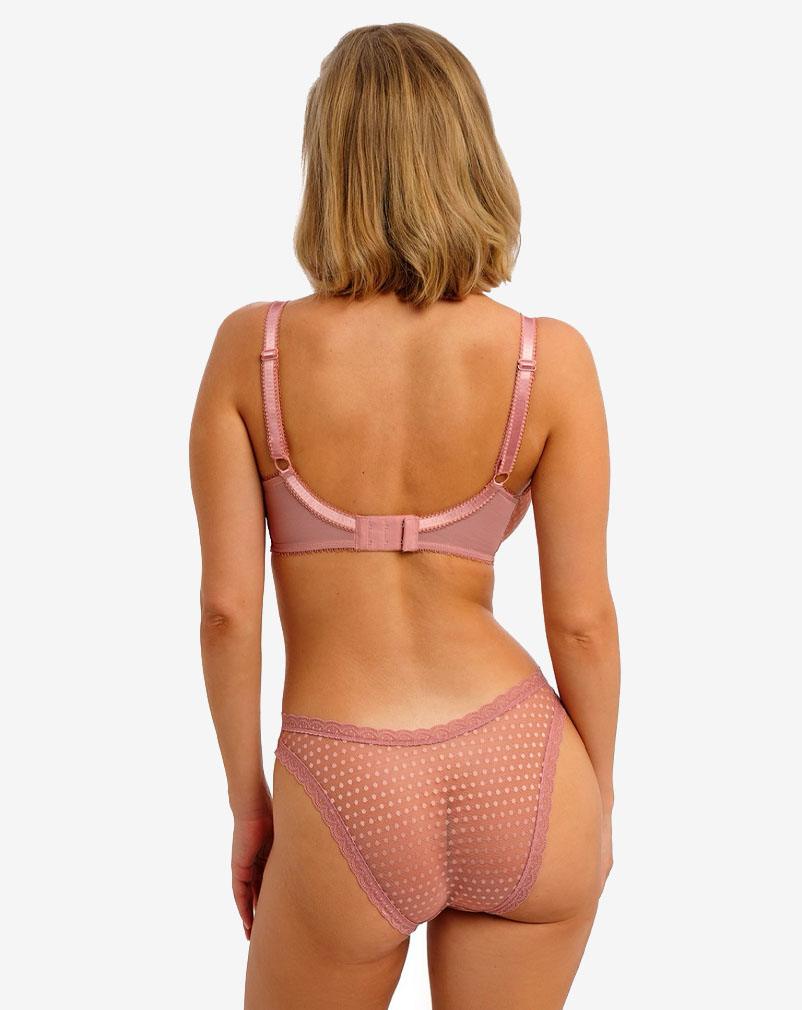 FREYA Spotlight plunge beugelbh Ash Rose met verstelbare schouderbanden