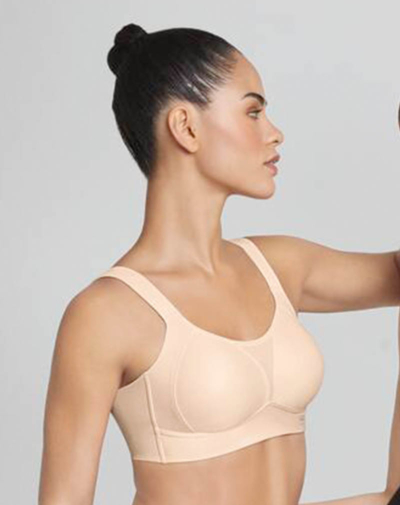 ANITA Smart Control sportbh Smart rose detail ademend sportmateriaal