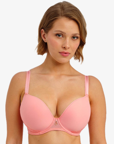 FREYA Fascinate T-shirt bh Peach comfortabele beugelbh voor dagelijks gebruik