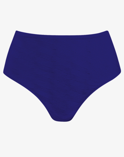 ANITA Essential high waist bikini Blue violet comfortabele tailleband