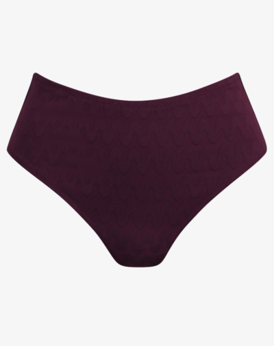 ROSA FAIA Peggy high waist bikinibroekje Waves Grapefruit kleur
