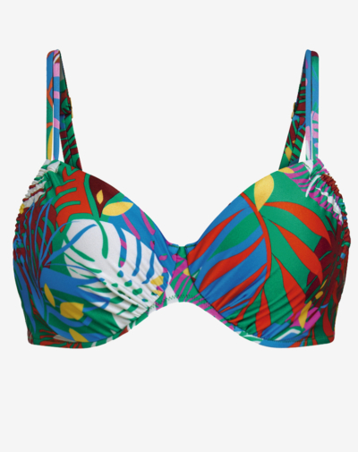 ANITA Lucia bikinitop met beugel Colour crush tropische print
