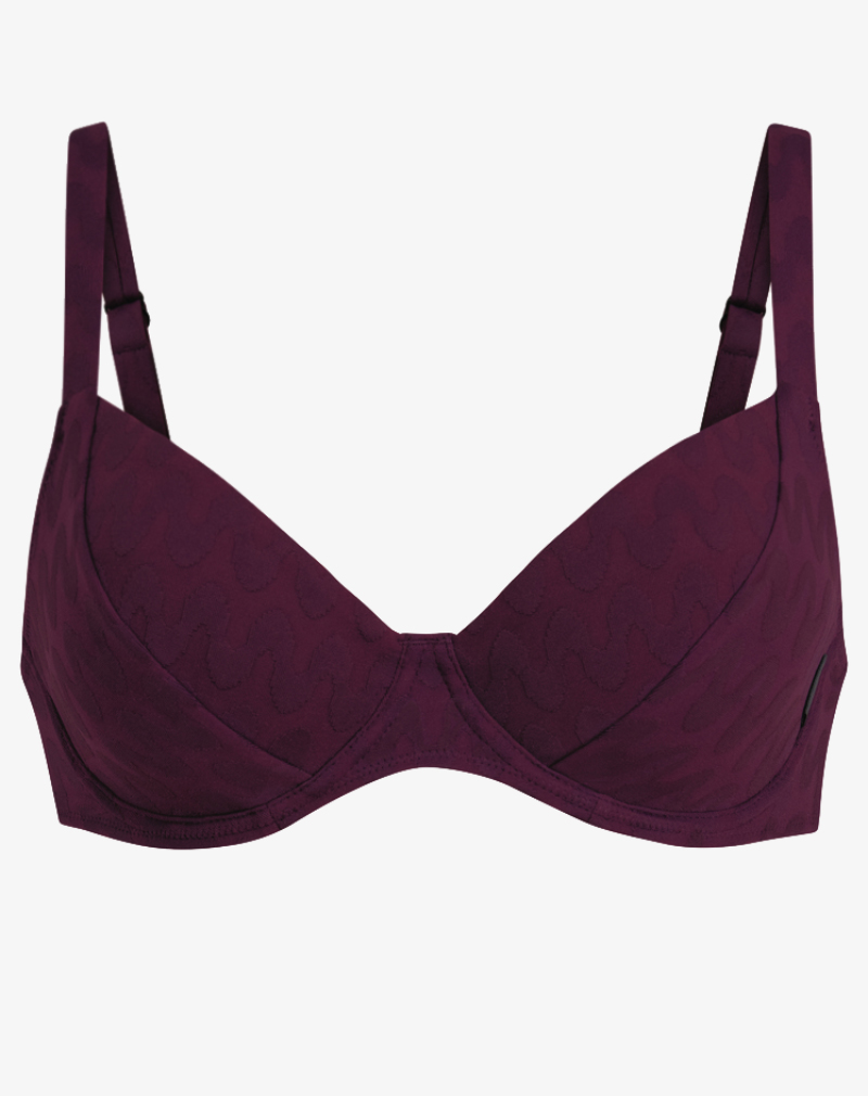 ROSA FAIA Celine triangel bikini Waves niet-voorgevormde cups