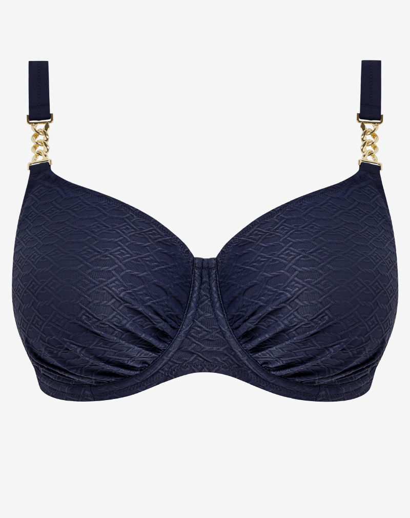 Fantasie Azores bikini met gouden chain details aan de bandjes voor een luxe en verfijnde uitstraling