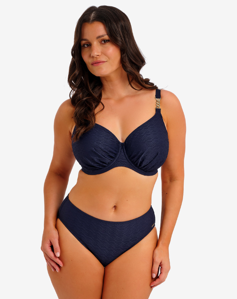 Fantasie Azores bikini met gouden chain details aan de bandjes voor een luxe en verfijnde uitstraling