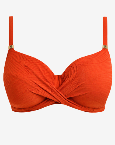 FANTASIE Ottawa bikini spiced pumpkin oranje luxe structuurstof