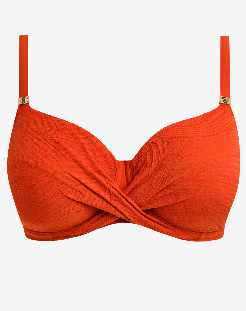 FANTASIE Ottawa full cup bikini oranje verstelbare bandjes