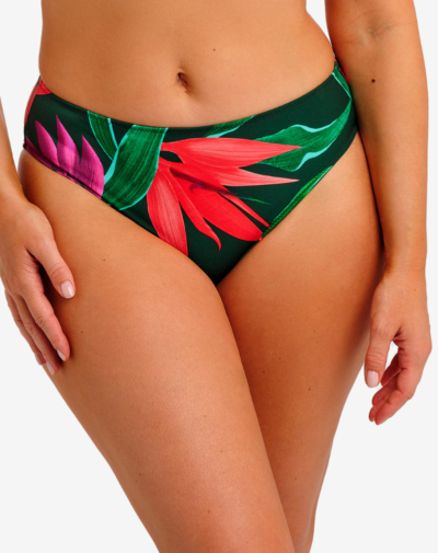 Fantasie Pichola bikinibroekje mid rise tropische print luxe uitstraling