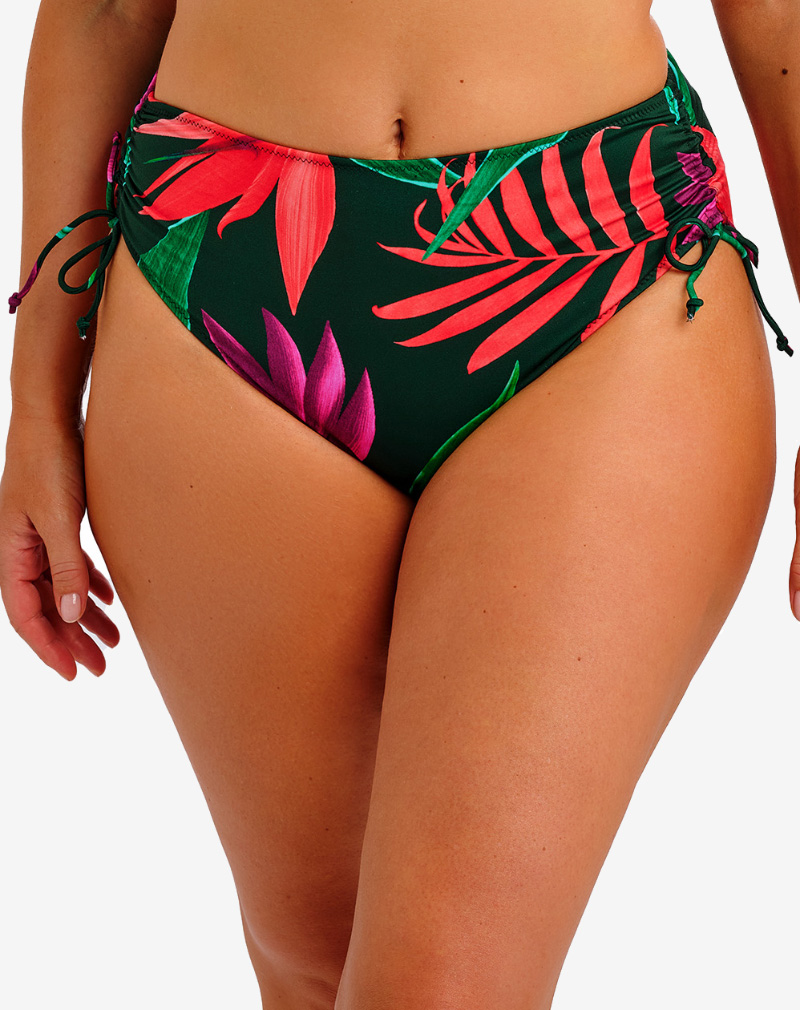 Fantasie Pichola high waist bikinibroekje Mangrove bloemenprint