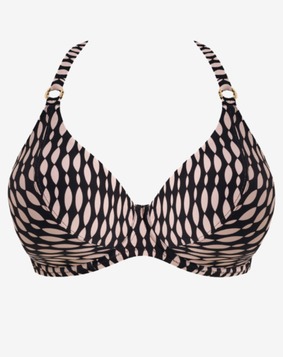 Fantasie Shell Bay halter bikini stevige onderband en stabiliteit