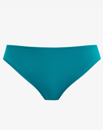 Freya Jewel Cove mid rise bikini broekje Plain Moonlight teal met middelhoge taille voor comfortabele bedekking