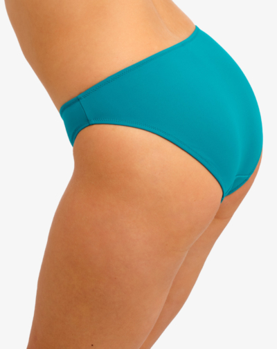 Freya Jewel Cove mid rise bikini broekje Plain Moonlight teal duurzame kwaliteit voor langdurig gebruik