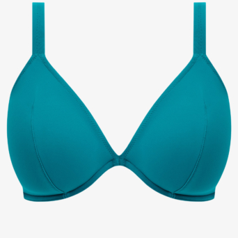 Freya Jewel Cove plunge bikini top Plain Moonstone geschikt voor D tot en met grotere cupmaten