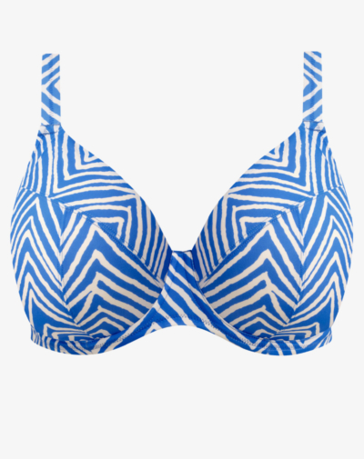 ELOMI Fiji Falls bikini Ocean blauw met natuurlijke borstvorm