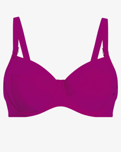 ANITA Smilla bikini Passion pink badmode met stevige ondersteuning voor grotere cupmaat