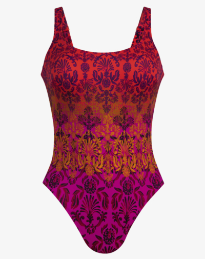 ANITA Gisa badpak Sunset breeze corrigerend badpak strandlook