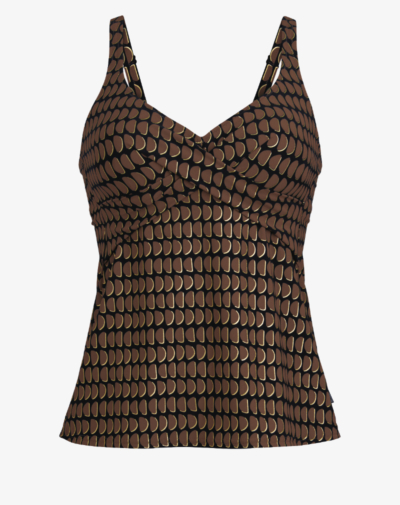 ROSA FAIA Maily tankini met beugel sterke ondersteuning Java beach