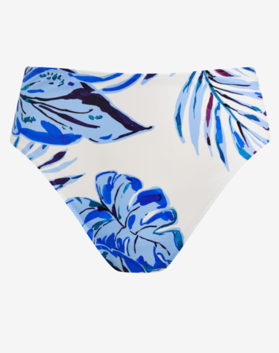 FANTASIE Kefalonia mid rise bikinibroekje Tranquil blauw comfortabele bikini slip middelhoge taille perfecte pasvorm