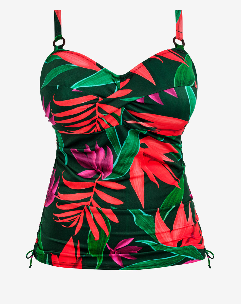 FANTASIE Pichola tankini Mangrove tankinitop met verstelbare schouderbanden optimale ondersteuning