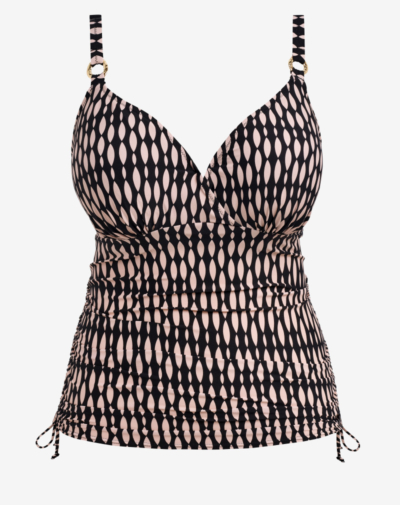 FANTASIE Shell Bay tankini Desert blush dames tankini met shaping effect en comfortabele pasvorm