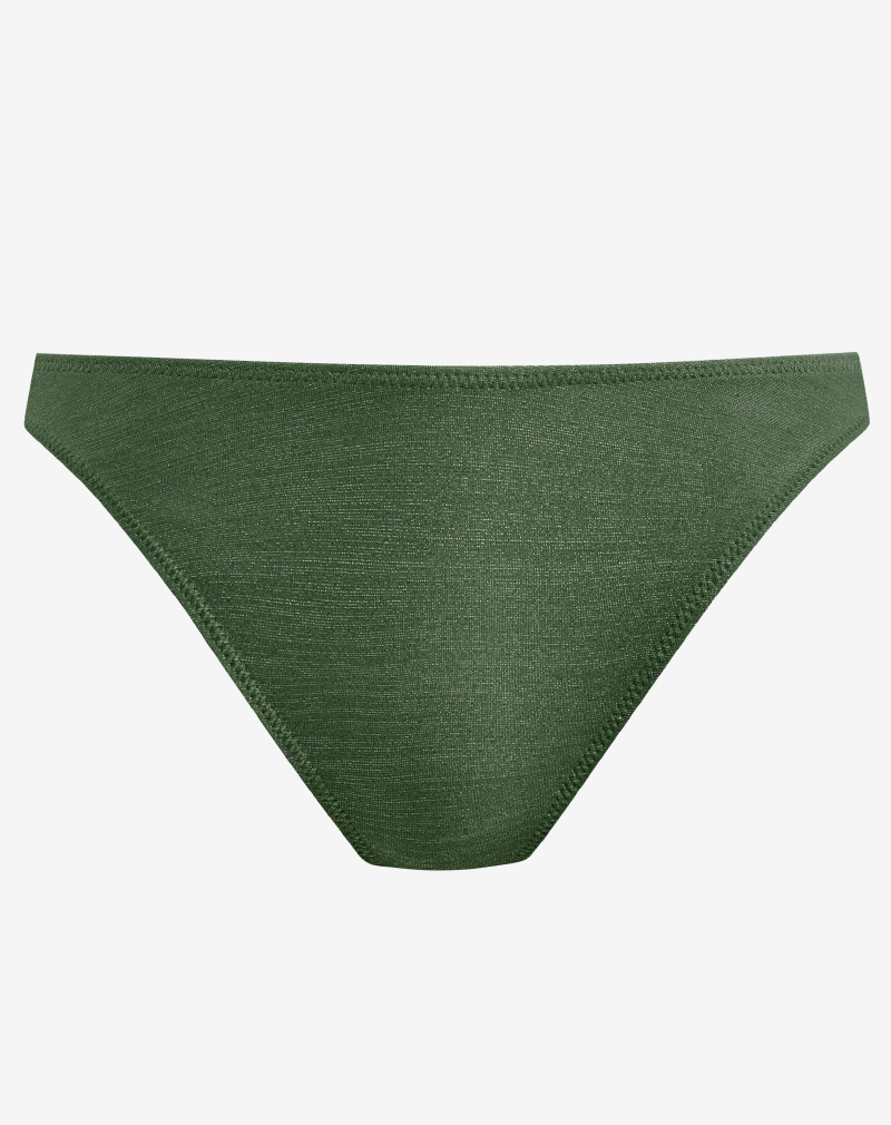 FREYA Arizona Wave bikini broekje Fern elastisch materiaal voor flexibele pasvorm