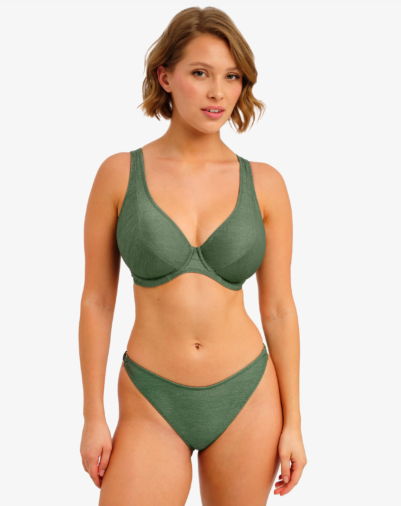 FREYA Arizona Wave bikini broekje Fern sluit mooi aan zonder te knellen
