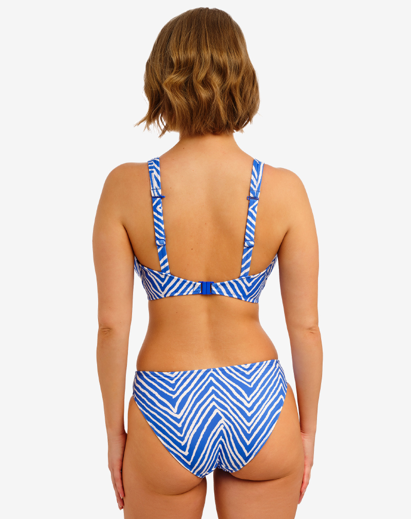 FREYA Fiji Falls bikini Ocean blue plunge model voor vollere buste en comfort