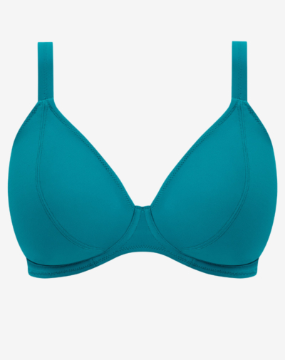 FREYA Jewel Cove plunge bikini top Plain Moonstone niet voorgevormd voor natuurlijke vorm en comfort