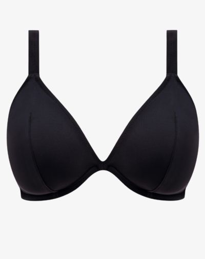 FREYA Jewel Cove bikini top zwart omsluit borst voor veilige ondersteuning