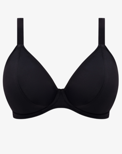 FREYA Jewel Cove plunge bikini top zwart niet voorgevormd voor natuurlijke vorm en comfort