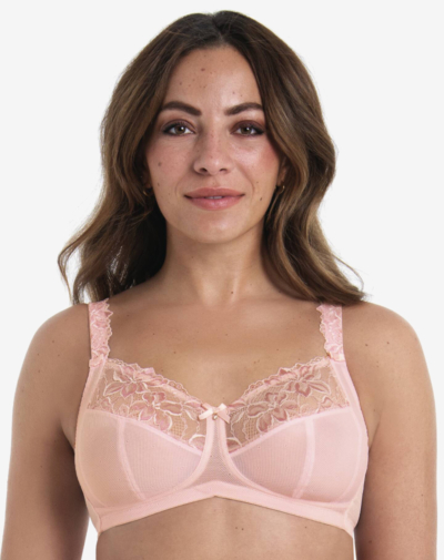 ROSA FAIA Suzette soft bh wild rose zonder beugel met kant
