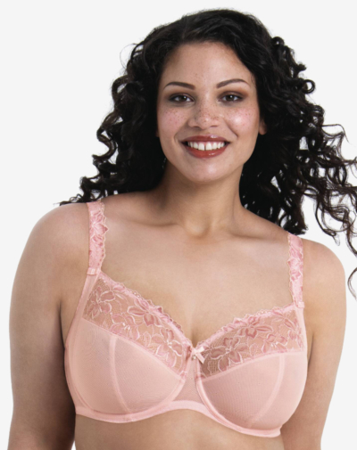 ROSA FAIA Suzette big cup bh wild rose met beugel en kant