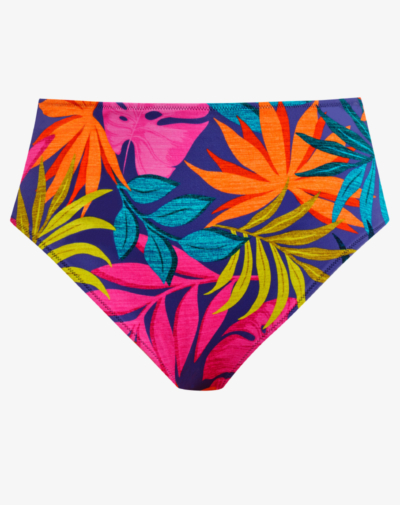 ELOMI Porto Rafti bikinibroekje Indigo blauw hoge taille met corrigerend effect