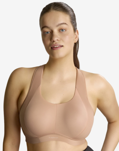 PANACHE Thrive sport bh met beugel niet-voorgevormd dusty rose met stevige ondersteuning voor high impact sporten