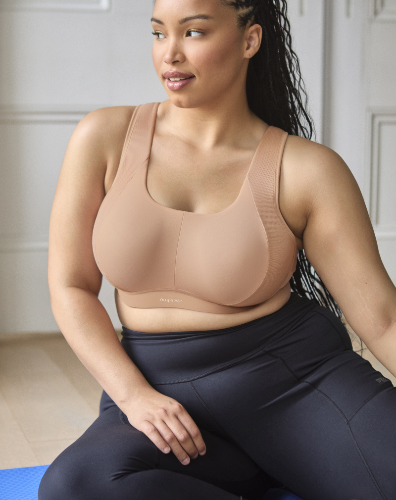 PANACHE Thrive sport bh dusty rose met natuurlijke shaping en betrouwbare ondersteuning