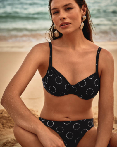 ANITA Amelie bikinibroekje Silver Pearls met comfortabele pasvorm zonder knellen