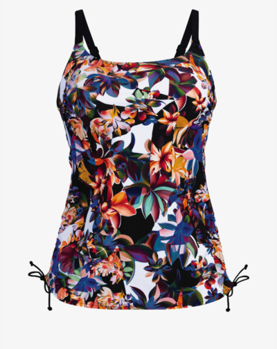 ANITA Latina tankini zonder beugel Tropical Opulence met natuurlijke vorm en drukvrij comfort