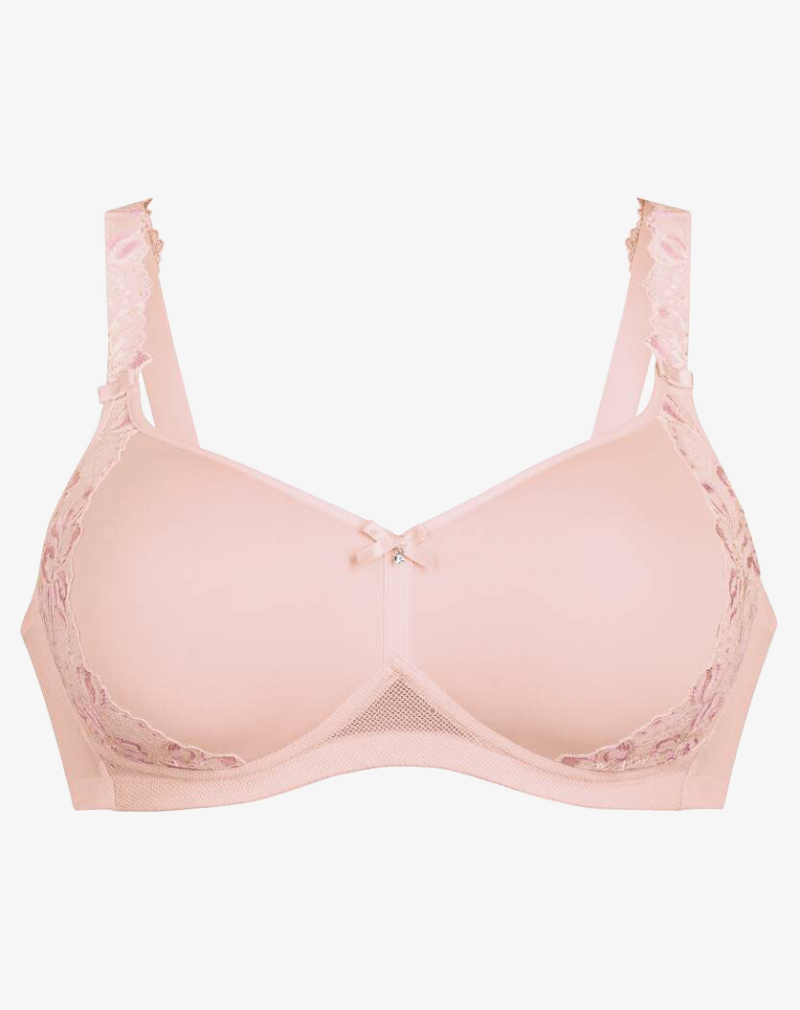 ROSA FAIA Suzette spacer bh Wild rose beugelloos voorgevormd ademend comfort grote cupmaat